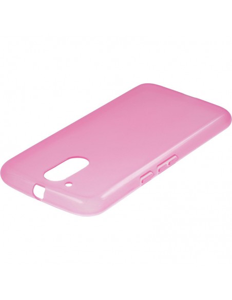 Funda gel TPU mate Motorola Moto G4 / G4 Plus rosa