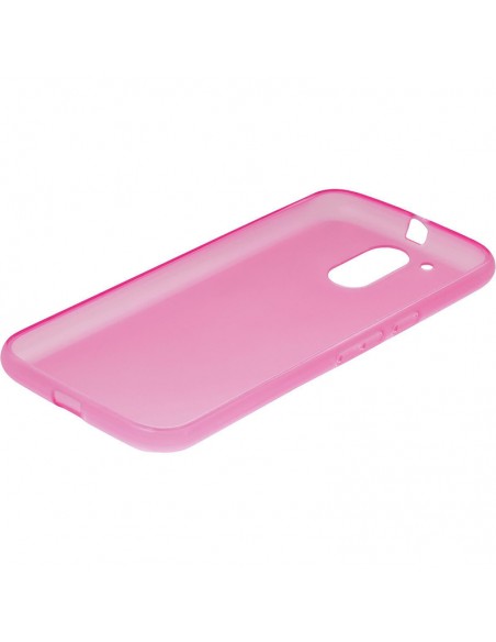 Funda gel TPU mate Motorola Moto G4 / G4 Plus rosa
