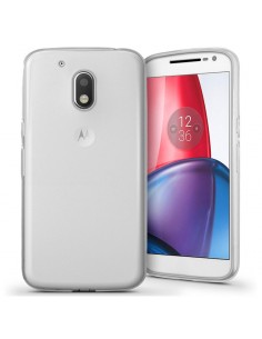 Funda gel TPU mate Motorola Moto G4 Play transparente