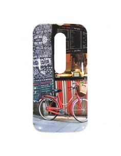 Carcasa TPU Motorola Moto G 3ª Generación diseño Bicicleta