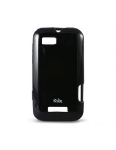 Funda gel TPU brillo Motorola Defy Mini XT320 negra