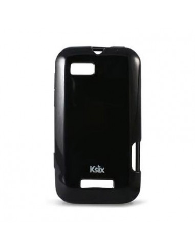 Funda gel TPU brillo Motorola Defy Mini XT320 negra
