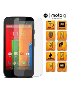 Protector pantalla vidrio templado Motorola Moto G (Ed. 2013) 4,5"