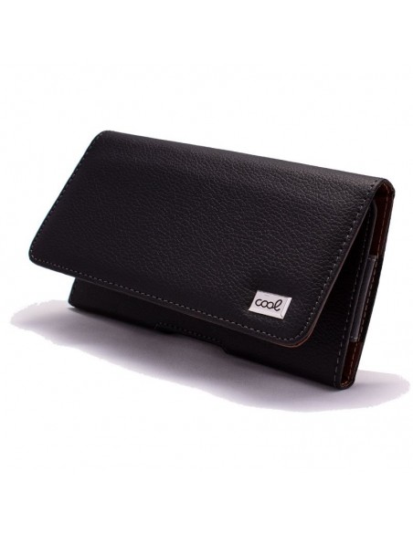 Funda horizontal polipiel cinturón universal Phantom 6,3 - 6,7 pulgadas