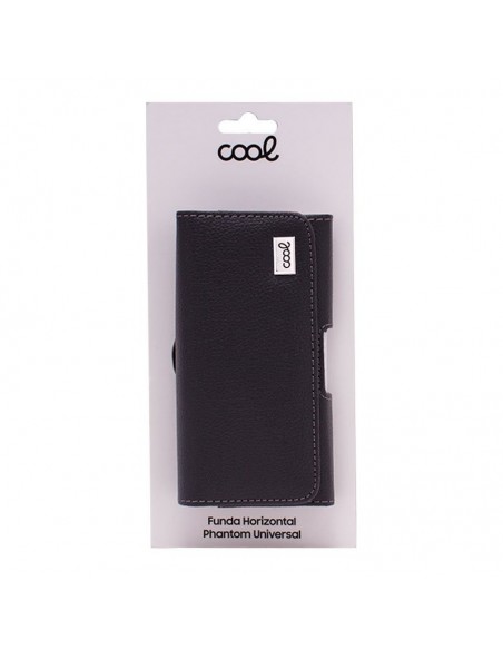 Funda horizontal polipiel cinturón universal Phantom 5,5 - 6,3 pulgadas