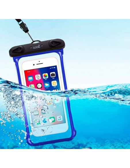 Funda impermeable universal Waterproof azul