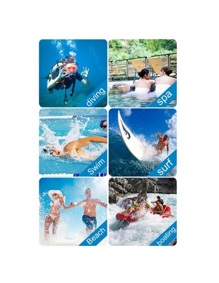 Funda impermeable universal Waterproof amarilla