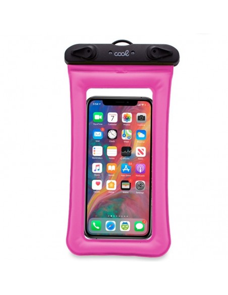 Funda impermeable universal Waterproof rosa