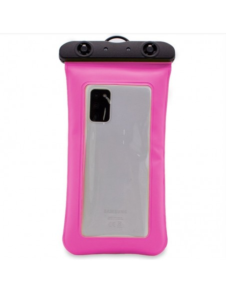 Funda impermeable universal Waterproof rosa