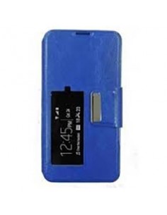 Funda libro soporte TPU Microsoft Lumia 435 azul