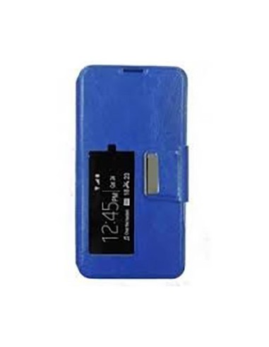 Funda libro soporte TPU Microsoft Lumia 435 azul