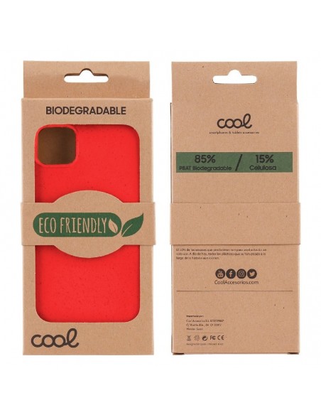 Carcasa biodegradable iPhone 6 / 7 / 8 / SE (2020) PBAT ecológico roja