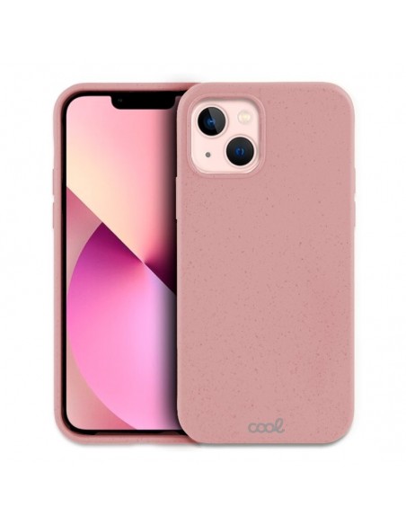 Carcasa biodegradable iPhone 13 PBAT ecológico rosa