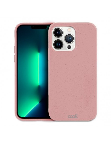 Carcasa biodegradable iPhone 13 Pro PBAT ecológico rosa