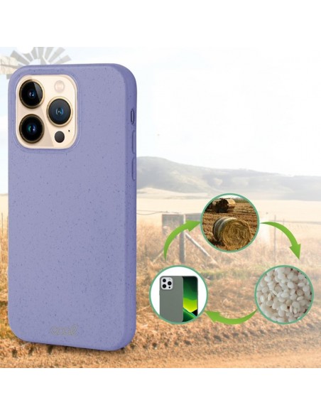 Carcasa biodegradable iPhone 13 Pro Max PBAT ecológico lavanda