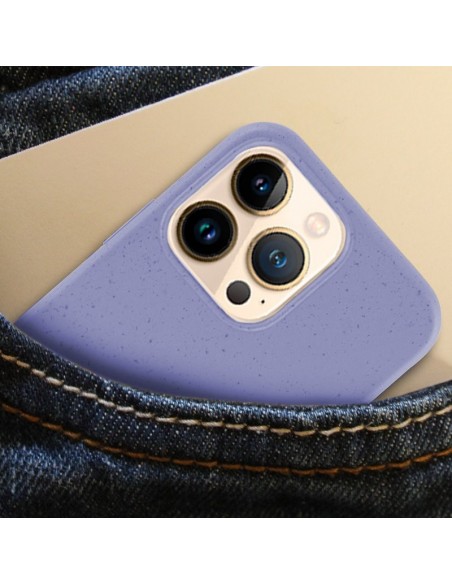 Carcasa biodegradable iPhone 13 Pro Max PBAT ecológico lavanda