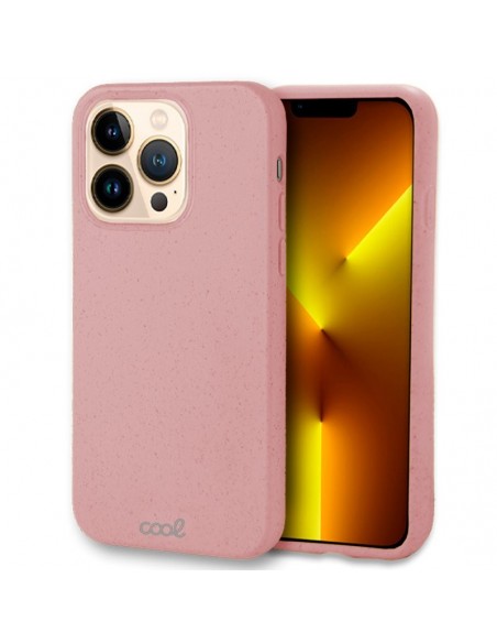 Carcasa biodegradable iPhone 13 Pro Max PBAT ecológico rosa