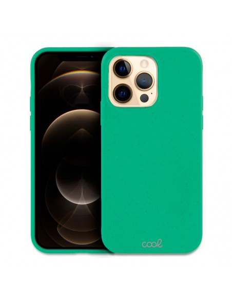 Carcasa biodegradable iPhone 12 Pro Max PBAT ecológico verde menta