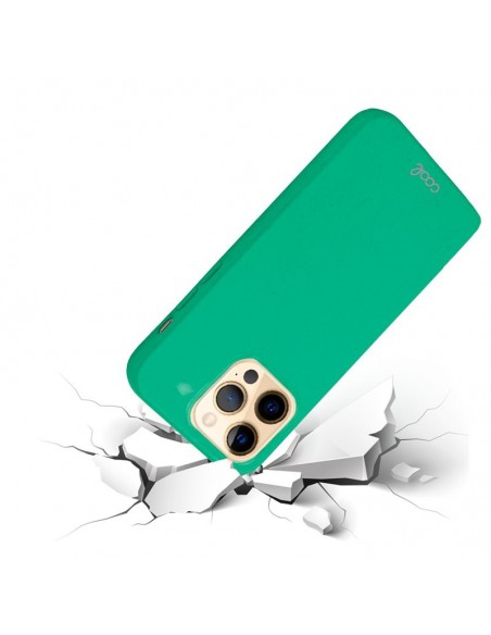 Carcasa biodegradable iPhone 12 Pro Max PBAT ecológico verde menta