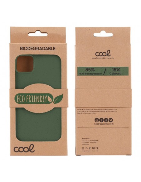 Carcasa biodegradable iPhone 12 Pro Max PBAT ecológico verde