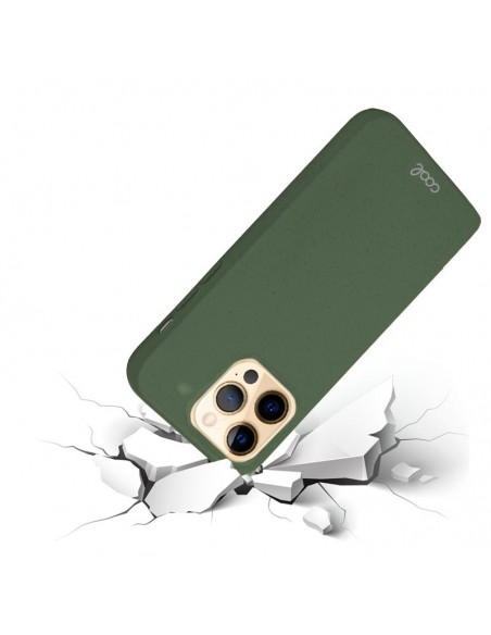 Carcasa biodegradable iPhone 12 Pro Max PBAT ecológico verde