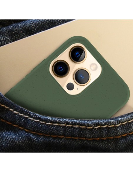 Carcasa biodegradable iPhone 12 Pro Max PBAT ecológico verde