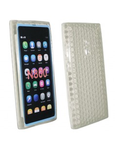 Funda gel TPU diamond Nokia Lumia 800 transparente