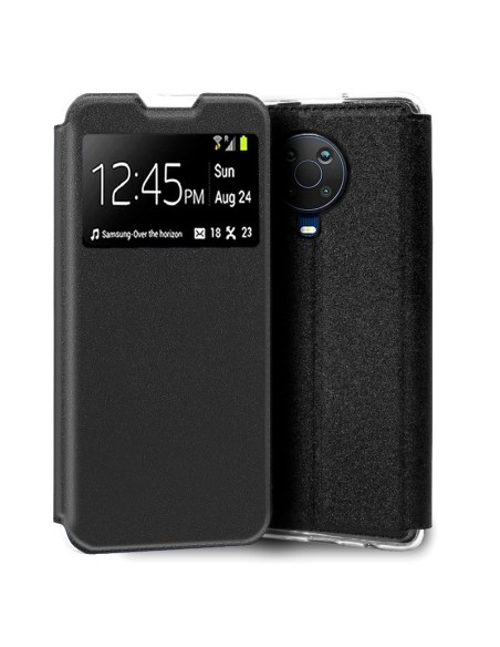 Funda libro soporte TPU Nokia G10 / G20 negra