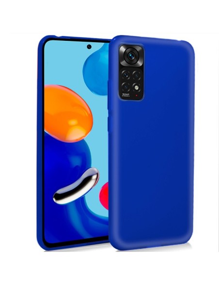 Funda gel TPU Xiaomi Redmi Note 11 / Note 11S azul
