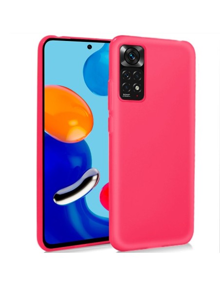 Funda gel TPU Xiaomi Redmi Note 11 / Note 11S rosa