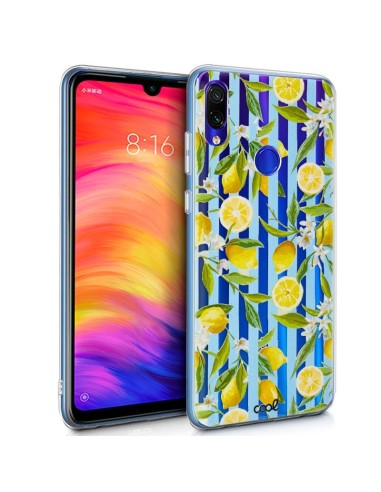 Carcasa TPU transparente Xiaomi Redmi Note 7 / Note 7 Pro diseño Lemon