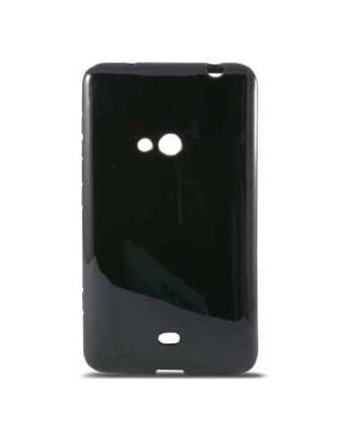 Funda gel TPU brillo Nokia Lumia 625 negra