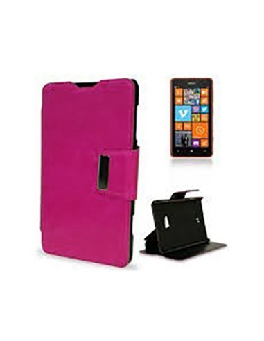 Funda libro soporte Nokia Lumia 625 rosa