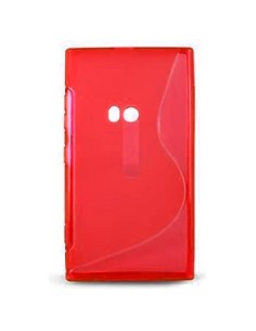Funda gel TPU ola Nokia Lumia 920 roja