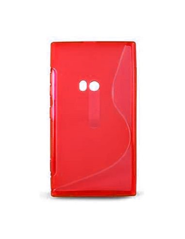 Funda gel TPU ola Nokia Lumia 920 roja