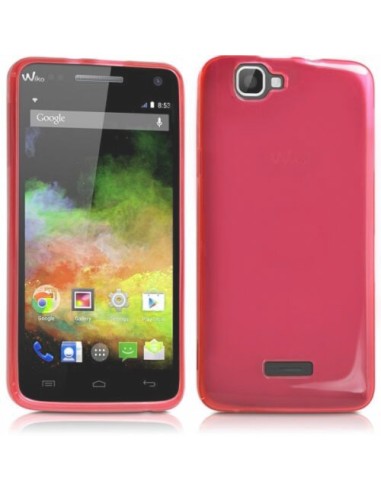 Funda gel TPU mate Wiko Rainbow / Rainbow 4G rosa