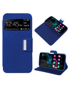 Funda libro soporte TPU Wiko Ridge Fab 4G azul