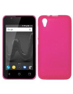Funda gel TPU mate Wiko Sunny 2 rosa