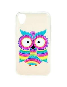 Carcasa TPU Wiko Sunny 2 diseño Búho de colores