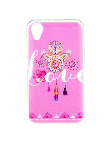 Carcasa TPU Wiko Sunny 2 diseño Love