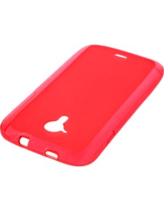 Funda gel TPU mate Wiko Cink Five 5.0" roja