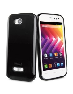 Funda gel TPU Wiko Iggy negra