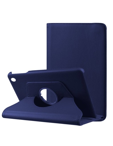 Funda soporte Samsung Galaxy Tab A8 X200 / X205 polipiel azul 10,5 pulgadas