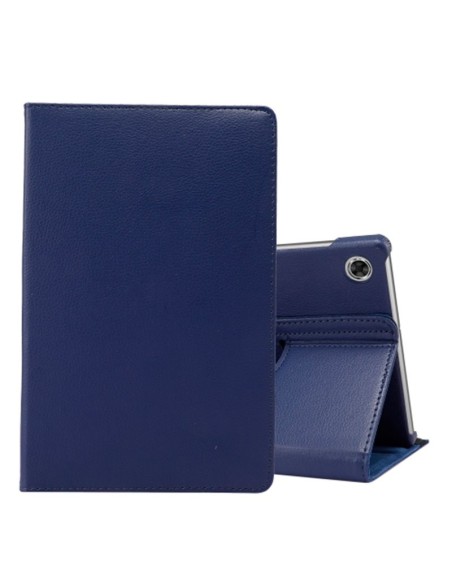 Funda soporte Samsung Galaxy Tab A8 X200 / X205 polipiel azul 10,5 pulgadas