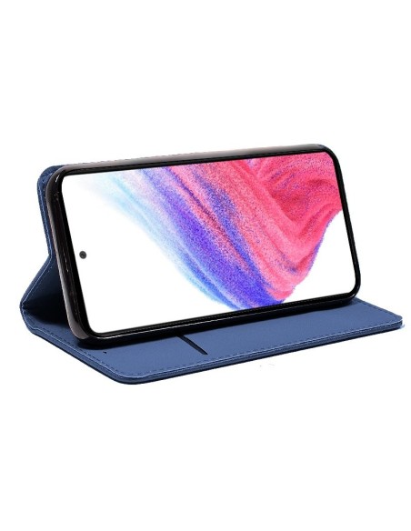 Funda libro soporte TPU Samsung A536 Galaxy A53 5G azul