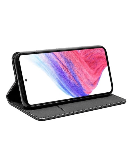 Funda libro soporte TPU Samsung A336 Galaxy A33 5G negra