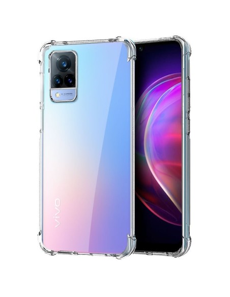 Carcasa TPU Vivo V21 5G antigolpes transparente