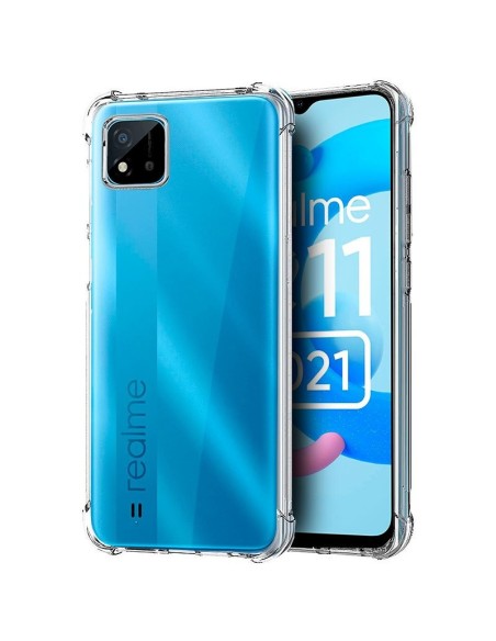Carcasa TPU Realme C11 2021 antigolpes transparente