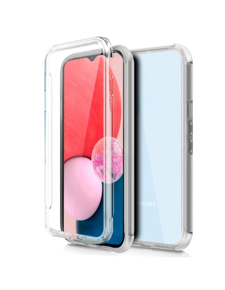 Funda gel TPU 3D para Samsung A336 Galaxy A33 5G transparente (Frontal + trasera)