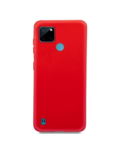 Funda gel TPU Realme C21Y / C25Y roja